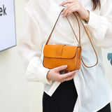 Cow Leather Saddle Bag Women Chestbag Shoulder Bag Ladies Crossbody PhoneBag