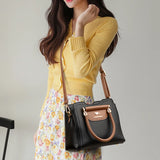 Women Leather Handbag Crossbody Shoulder Sac Lady Small Tote Bolsa