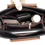 Women Leather Handbag Crossbody Shoulder Sac Lady Small Tote Bolsa