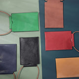 Cowhide Shoulder Bag Mini Leather Purse 01-GN-fsjdzp