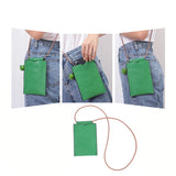 Cowhide Shoulder Bag Mini Leather Purse 01-GN-fsjdzp