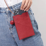 Cowhide Shoulder Bag Mini Leather Purse 01-GN-fsjdzp