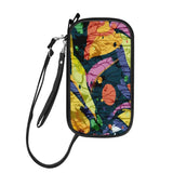 Geometric Art Family Travel Passport Holder Wallet