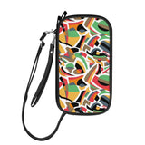 Geometric Art Family Travel Passport Holder Wallet