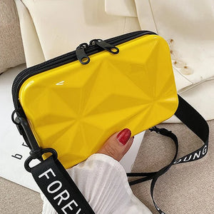 Geometric Hard Box Women Bag High Plastic Handbag Ladies Crossbody Messenger