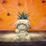 Skull Gypsum Silicone Mold for Plant Pot