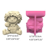 Geometric Skull Silicone Mold for Succulent Plant Pot Flower Pen Holder