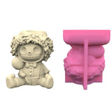 Geometric Skull Silicone Mold for Succulent Plant Pot Flower Pen Holder