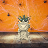 Geometric Skull Man Silicone Mold for Succulent Plant Pot Flower Pot