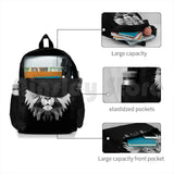 Geometric Lion Outdoor Hiking Backpack