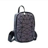Geometric Luminous Women's Backpack Diamond Lattice Glowing