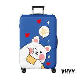 Geometry Luggage Cover Thicker Protective Cover 18-32 Inch Travel