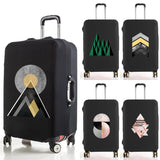 Geometry Luggage Cover 18-32 Inch Protective Cover Travel Accessories