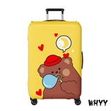 Geometry Luggage Cover Thicker Protective Cover 18-32 Inch Travel