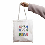 Gothic Horror Canvas Bag Large Capacity Shopper Casual Shoulder Bag