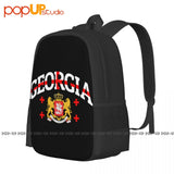 Georgia Flag Georgian Diaspora Patriotic Nationality Patrio Backpack