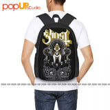 Ghost Bc Band Metal Father Backpack Large Capacity Print Training Sports Bag