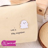 Ghost Enamel Pin Happy Boo Brooches Goth Gothic Metal Badges for Bag Clothes