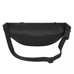 Ghost Face Print Waist Bag Scary Halloween Fisherman Work Waist Pack