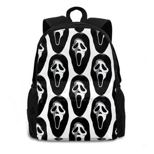 Ghost Face Women Men Teens Laptop School Bag