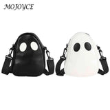 Funny Leather Shoulder Bag Devil Crossbody Handbags Small Casual Satchel