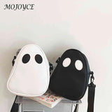 Funny Leather Shoulder Bag Devil Crossbody Handbags Small Casual Satchel