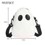 Funny Leather Shoulder Bag Devil Crossbody Handbags Small Casual Satchel
