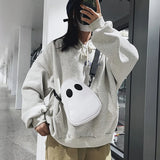 Funny Devil Crossbody Shoulder Bag for Daily Street