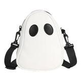 Funny Ghost Devil Leather Shoulder Bag for Travel