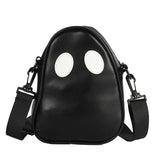 Funny Ghost Devil Leather Shoulder Bag for Travel