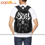 Ghost Papa Wrath Heavydeath Metal Band Backpack