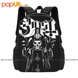 Ghost Papa Wrath Heavydeath Metal Band Backpack