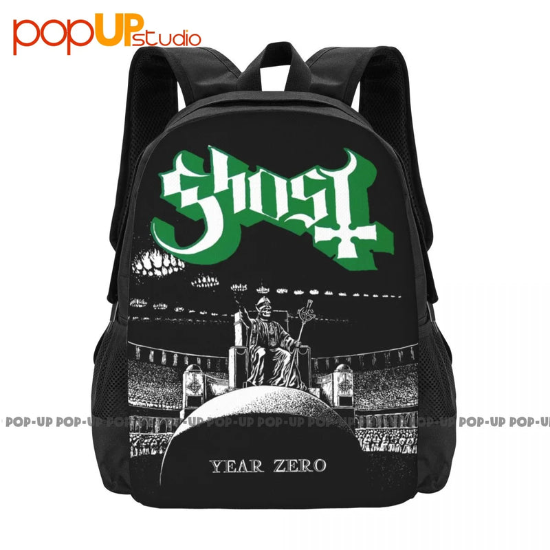 Ghost Year Zero Papa Emeritus Band Backpack Large Capacity 3D Printing