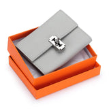 Women's Leather Short Purse Multi-card Money Clip