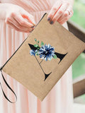 26 Letter Printing Woman's Make Up Bags Handbags Organizers Travel Toiletry Bags