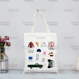 Gilmore Girls Cartoon Graphic Coffee Women's Travel Shopper Bags