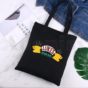 Gilmore Girls Coffee Luke's Dinner Funny Tote Bag
