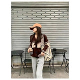 Cotton Woven Tote Bag for Women Casual Knitted Shoulder Bag Large Capacity