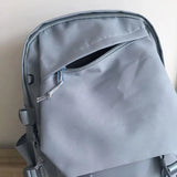 Gintama Cartoon Backpack Waterproof Nylon School Bag with Pencil Case