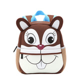Cartoon Animal Kids Neoprene School Backpack