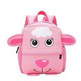 Cartoon Animal Kids Neoprene School Backpack