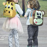 Cartoon Animal Kids Neoprene School Backpack