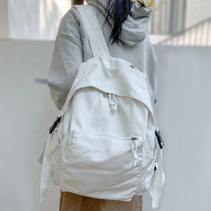 Girl Canvas Travel Backpack Lady Student Bag Women School Bag Female Book Laptop