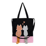 Girl Canvas Shoulder Bag Women Shopping Bag Teenage Women Messenger Bags Ladies