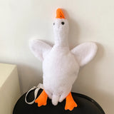 Girl Cartoon Duck Stuffed Doll Bag Plush Toy Cross-Body Shoulder Lady