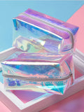 Girl Clutch High Cosmetic Bag Transparent Wash Bag Beauty PVC