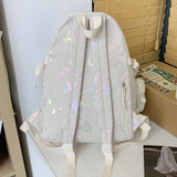 Girl Travel School Bag Nylon Student Backpack Ladies Leisure Book Bags