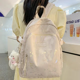 Girl Travel School Bag Nylon Student Backpack Ladies Leisure Book Bags