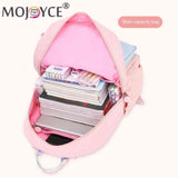 Girl Cartoon Backpack Middle School Student Book Bag Casual Travel Women Rucksac