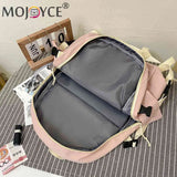 Girl Cartoon Backpack Middle School Kids Student Book Bag Travel Rucksack